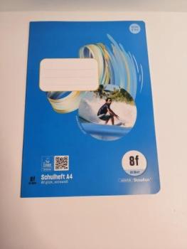 Staufen Schulheft Style Lineatur 8f rautiert mit Rand 16 Blatt 80g/m² DIN A4
