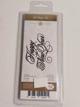 Anna Griffin Happy New Year Hotfoil Stamp