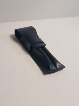 Lamy A 32 Lederwaren Hochwertiges Leder-Etui 836 in der Farbe Schwarz - Für zwei Schreibgeräte