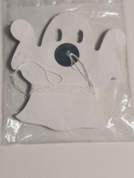 Partydeko Raumdeko Party Girlande Papiergirlande Halloween Gespenst 3m