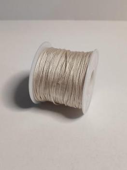 Knüpfgarn 85m   1mm creme
