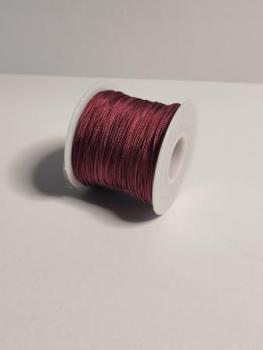 Knüpfgarn 85m  1mm bordeaux