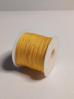 Knüpfgarn 85m  1mm gelb