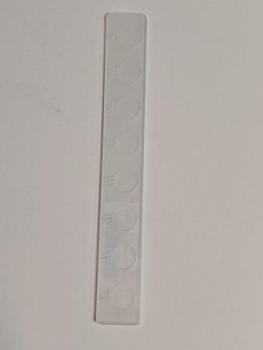 Prägeschablone Weihnachtskugeln