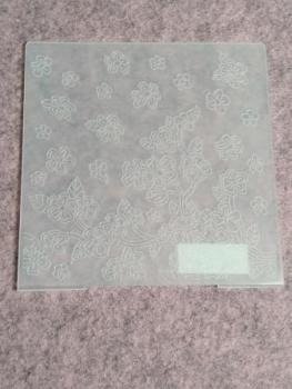 Prägeschablone Blumen