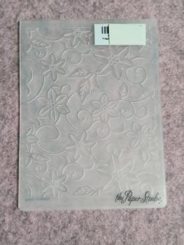 Prägeschablone Blumenranken
