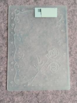 Prägeschablone Rose