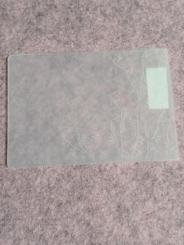 Prägeschablone Blumenzweige