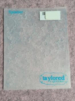 Prägeschablone Kleckse