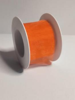Schmuckband orange 5 cm  Stk
