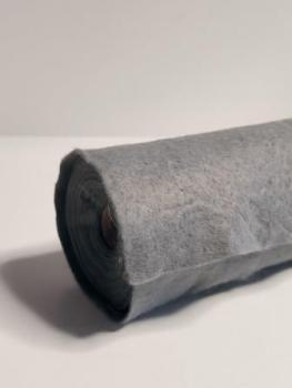 Bastelfilz 150g/qm 45cm x 5m dunkelgrau   ldm