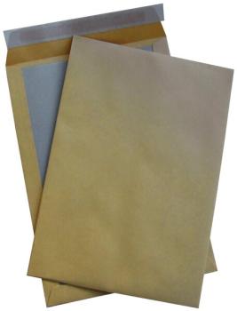 Versandtasche, B4, Papprückwand, Haftklebung, Natron, 110g