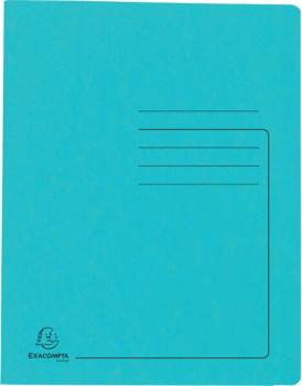 Schnellhefter Colorspan 355g, A4, türkis, mit Beschriftungsfeld
