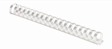 Plastikbinderücken 16 mm weiss für 101-120 Blatt  Stück