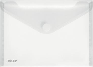 PP-Umschlag A5quer farblos matt transparent