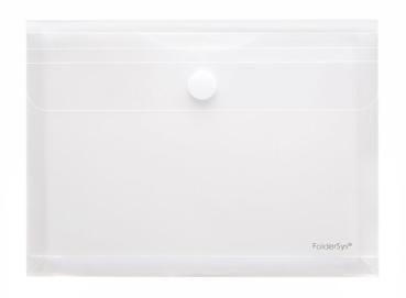 Sichttasche A5, Dehnfalte farblos matt transparent