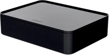Smart-Organizer Allison, Innen- schale und Deckel, jet black
