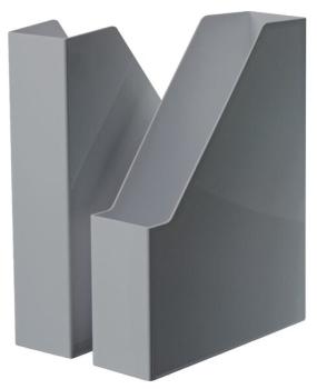 i-Line Stehsammler hochglänzend dunkelgrau, A4