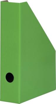 Stehsammler A4 Wellpappe grün Rückenbreite 8cm