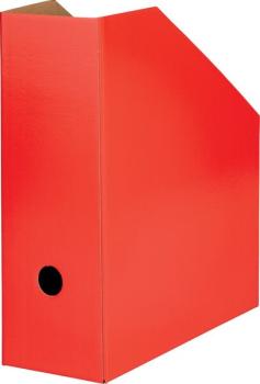 Stehsammler A4 rot, Pappe extra breit, Rückenbreite 10,5cm