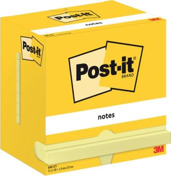Haftnotiz Post-it 100 Blatt gelb 127x76mm