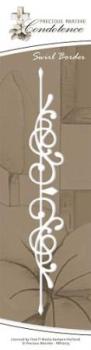 Die - Precious Marieke - Kondolenz - Swirl Border
