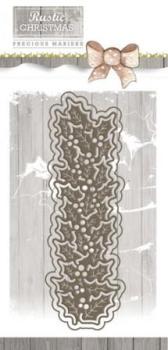 Die - Precious Marieke - Rustic Christmas - Holly
