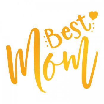Best Mom Hotfoil Stamp (56 x 49mm | 2 x 1.9in)