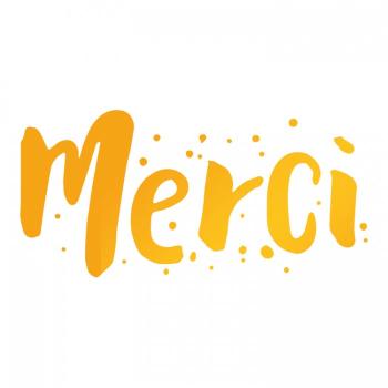 Merci Hotfoil Stamp (66 x 36mm | 2.6 x 1.4in)