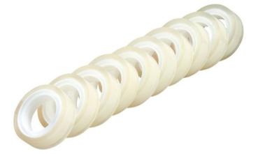 herlitz Klebefilm transparent, 33 m x 12 mm, Kunststoff