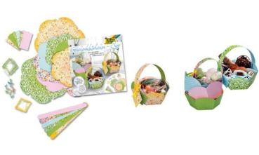 folia Geschenkkörbchen-Bastelset, 9 Körbchen (57905920)