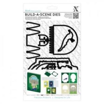 Stanzschablonen Zur Bildgestaltung (6Stk) - Architektonischer Garten