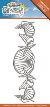 Die - Yvonne Creations - Summer Holiday - Shells Border
