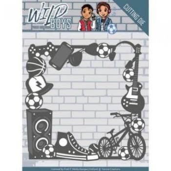 Gadget Frame - Wild Boys - Snijmal - Yvonne Creations