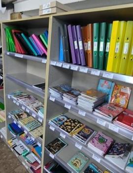 Preview: Aktenregal 5 Fächer grau  leer