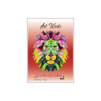 Zeichenkarton A3 150 g/m² - 10 Blatt , Block kopfgeleimt