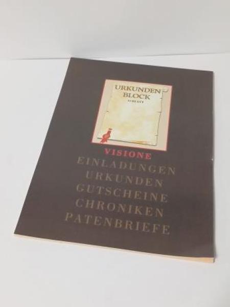 Urkundenblock A4 10 Bl