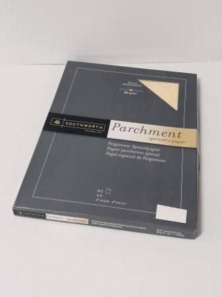 Pergament-Spezialpapier A4 gold  90g/qm