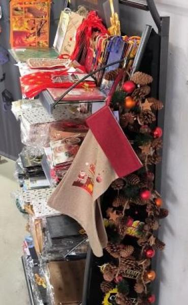 Gitter Verkaufsregal  mit 5 Böden schwarz