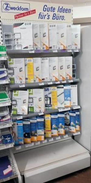 Formularverkaufsregal für A4 weiss