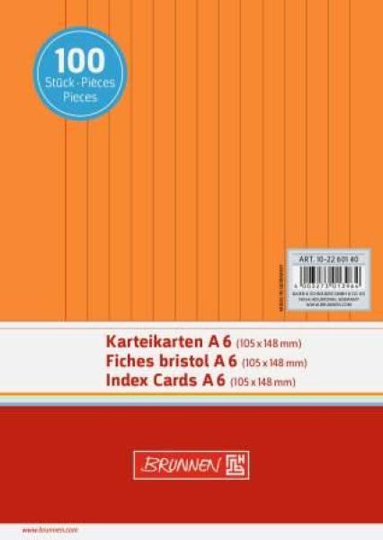 Karteikarte A6 lin or 100St