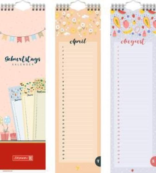 Geburtstagskalender nicht vegessen