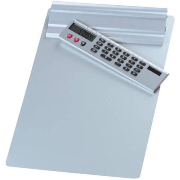 Klemmbrett ALU A4h silber