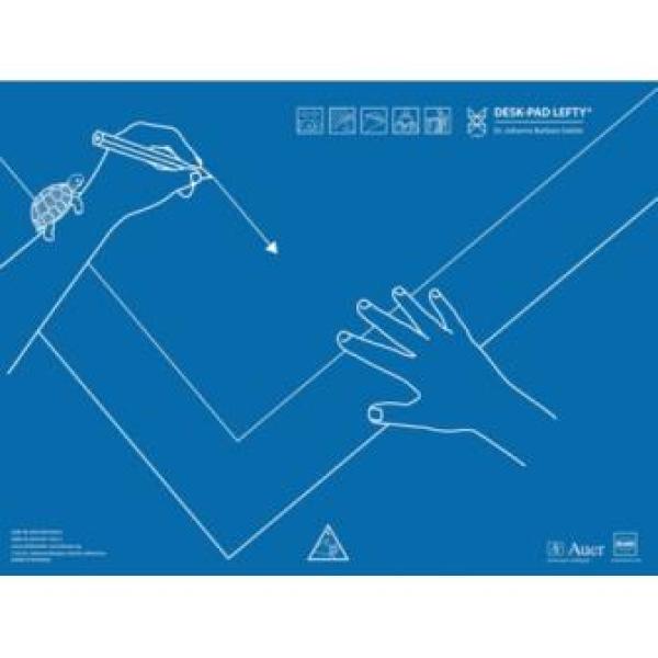 Schreibunterlage 43x50cm PP Linkshänder