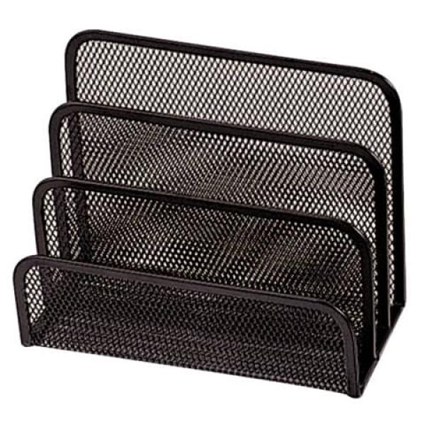 Briefständer Metall schwarz