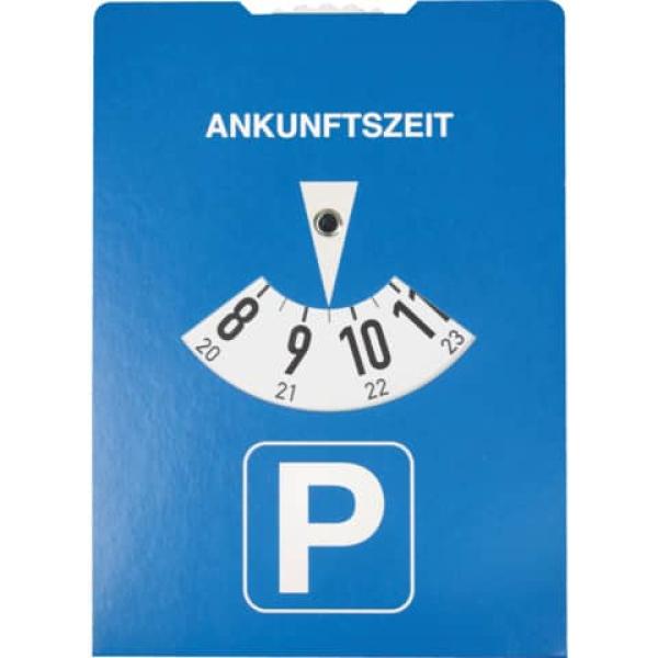 Parkscheibe 11x15cm Karton