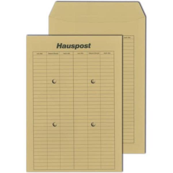 Hausposttasche C4 ungum.100g braun
