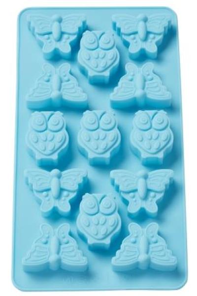 Silikonform Eulen, Schmetterling