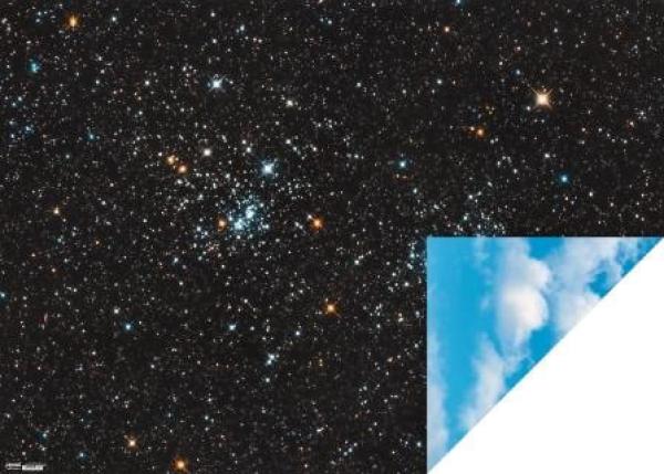 Karton 50x70cm 300g Himmel