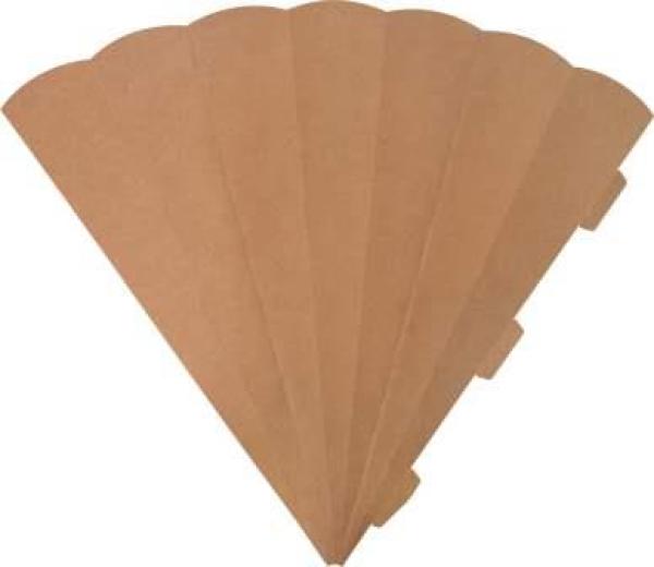 Schultüte 69 cm natur